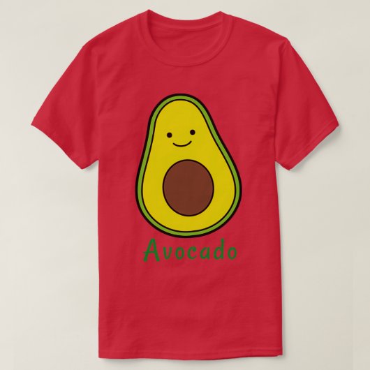 Avocado LlFunny Geschenk T-Shirt (Design vorne)
