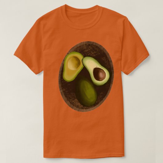 Avocado lover Design Geschenkidee T-Shirt (Design vorne)