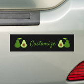 Avocado Lover Design Thunder_Cove Autoaufkleber (Auf Auto)