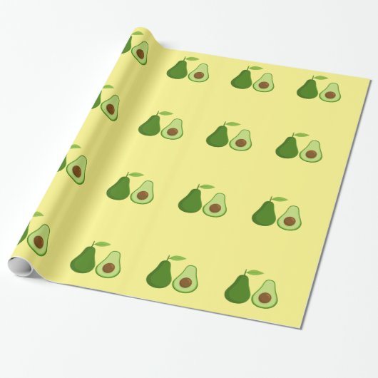 Avocado Lover Design Thunder_Cove Geschenkpapier (Ungerollt)