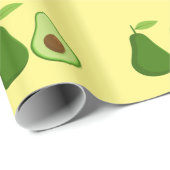 Avocado Lover Design Thunder_Cove Geschenkpapier (Rolleneckpunkt)