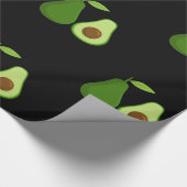 Avocado Lover Design Thunder_Cove Geschenkpapier (Ecke)