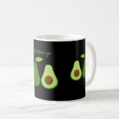 Avocado Lover Design Thunder_Cove Kaffeetasse (VorderseiteRechts)