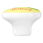 Avocado Lover Design Thunder_Cove Keramikknauf (Seitenansicht)