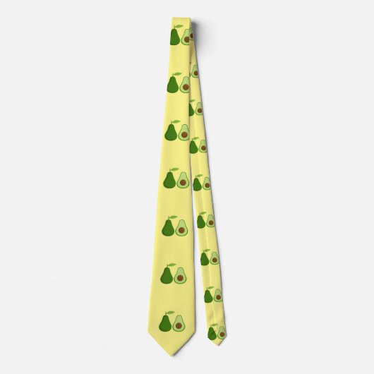 Avocado Lover Design Thunder_Cove Krawatte (Vorderseite)