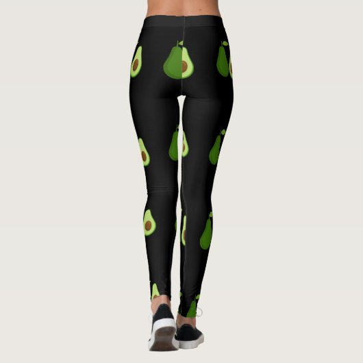 Avocado Lover Design Thunder_Cove Leggings (Rückseite)
