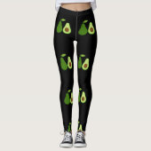 Avocado Lover Design Thunder_Cove Leggings (Vorderseite)
