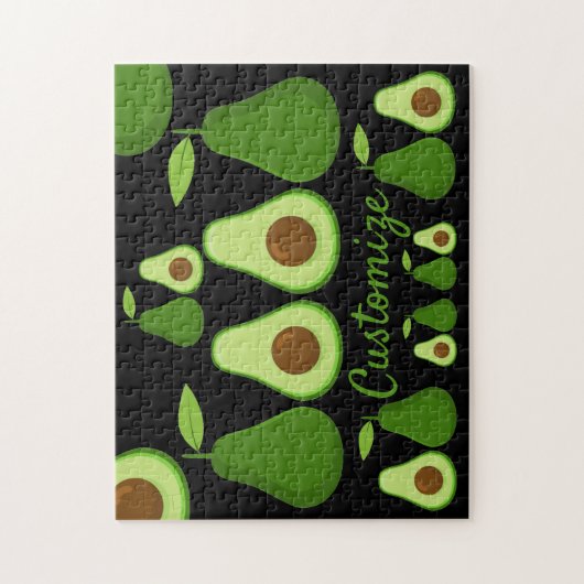 Avocado Lover Design Thunder_Cove Puzzle (Vertikal)