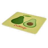 Avocado Lover Design Thunder_Cove Schneidebrett (Ecke)