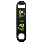 Avocado Lover Design Thunder_Cove Speed Flaschenöffner (Rückseite)