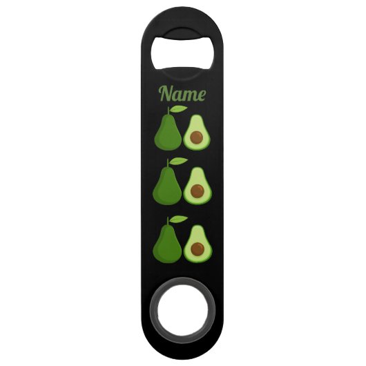 Avocado Lover Design Thunder_Cove Speed Flaschenöffner (Vorderseite)