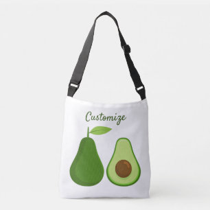 Avocado Lover Design Thunder_Cove Tragetaschen Mit Langen Trägern