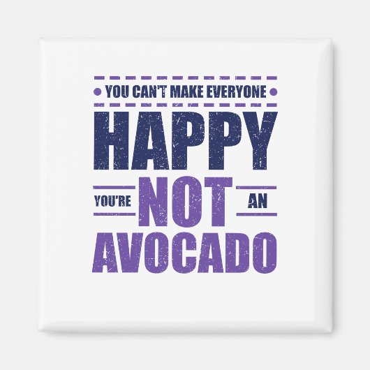 Avocado Lover kann nicht jedem glücklich machen, d Magnet (Vorne)