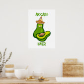 Avocado Lover Poster (Küche)