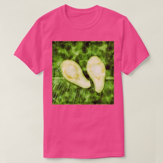 Avocado Lover Wasserfarbe 4 T-Shirt (Design vorne)