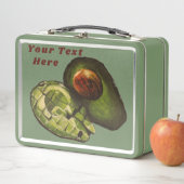 Avocado Lunch Box - Optionale Personalisierung (Beispiel)