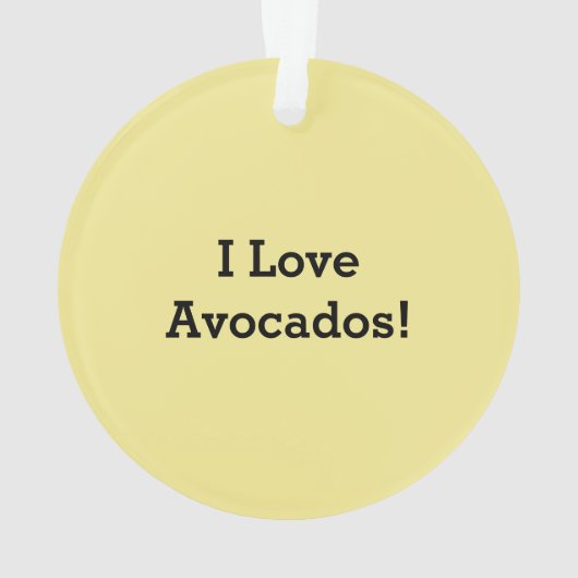 Avocado lustige zujubelnde grüne Grube Handstand Ornament (Rückseite)
