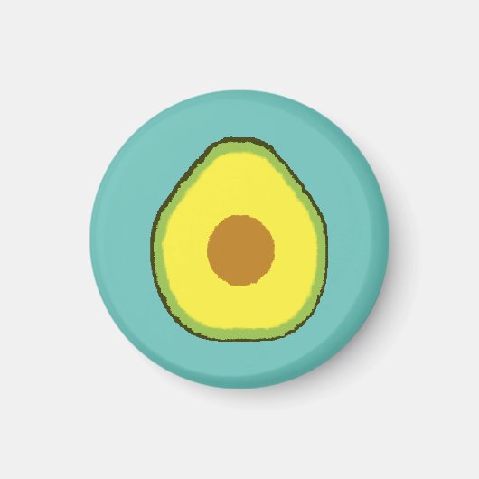 Avocado Magnet (Vorne)