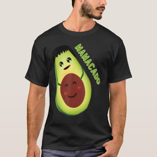 Avocado Mama Avocado Mama Avocado Mamacado T-Shirt (Vorderseite)