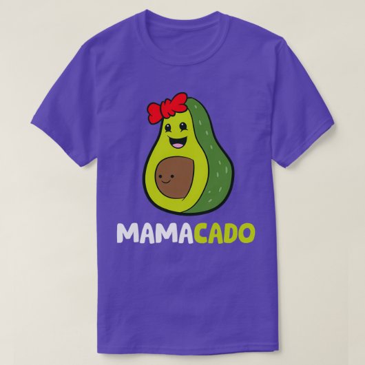 Avocado Mama Avocado Mama Mamacado Avocado 2 T-Shirt (Design vorne)