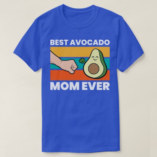 Avocado Mama Best Avocado Mama je Niedlich Avocado T-Shirt (Design vorne)