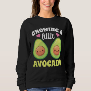 Avocado-Mama Vegetarische Babygeschichten Mütter Sweatshirt