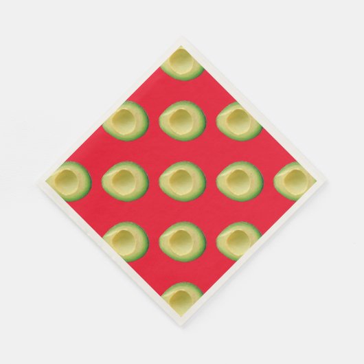 Avocado Mania 4Emma Serviette (Ecke)
