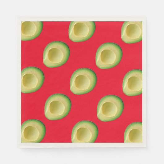 Avocado Mania 4Emma Serviette (Vorderseite)