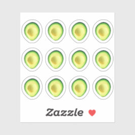 Avocado Mania 4Marcia Aufkleber