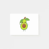 Avocado-Mann Post-it Klebezettel (Vorderseite)