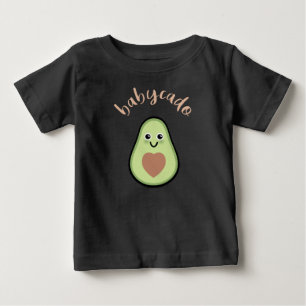 Avocado mit Herz Babycado für ein Baby T-shirt