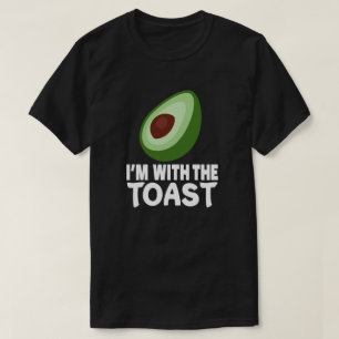 Avocado mit Toast-Matching Halloween-Kostüm T-Shirt