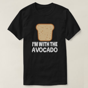 Avocado mit Toast-Matching Halloween-Kostüm T-Shirt