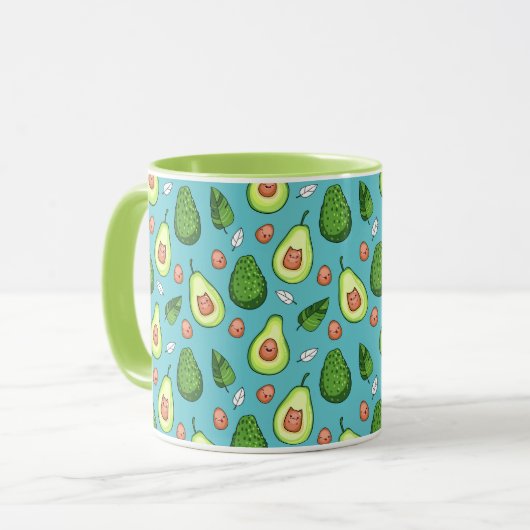 Avocado Mug Tasse (Vorderseite Links)