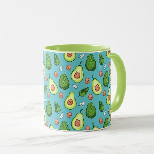 Avocado Mug Tasse (VorderseiteRechts)