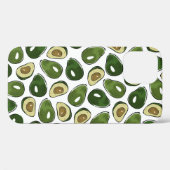 Avocado-Muster Case-Mate iPhone Hülle (Rückseite (Horizontal))