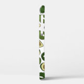 Avocado-Muster Case-Mate iPhone Hülle (Rückseite / Links)