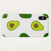 Avocado-Muster Case-Mate iPhone Hülle (Rückseite (Horizontal))