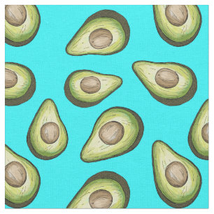 Avocado-Muster Stoff