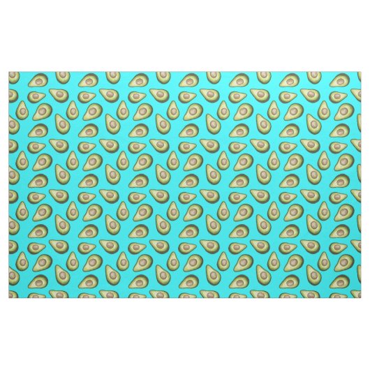 Avocado-Muster Stoff (Fat Quarter (45,7 x 55,9 cm))