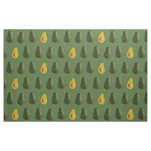 Avocado-Muster Stoff (Yard (91,4 cm))