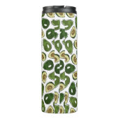 Avocado-Muster Thermosbecher (Rückseite)