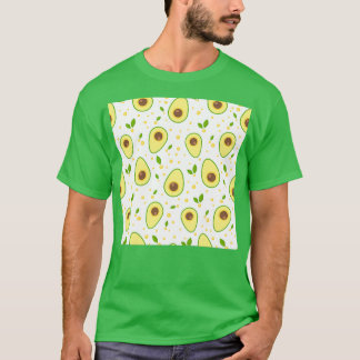 Avocado nahtlos für Druck und Stoff T-Shirt