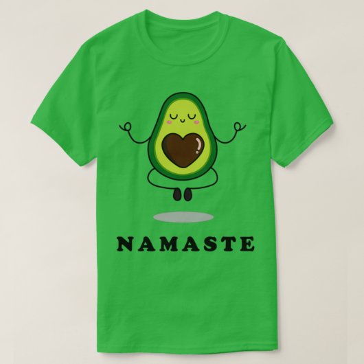 Avocado Namaste T-Shirt (Design vorne)