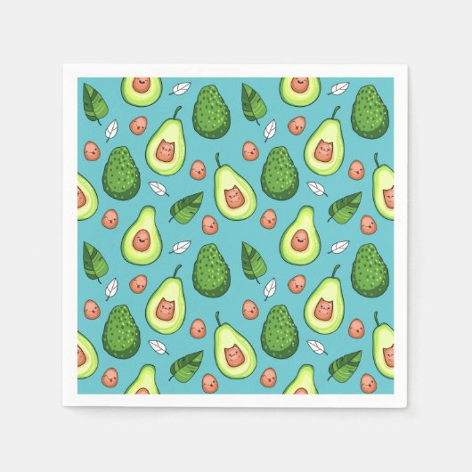 Avocado Napkins Serviette (Vorderseite)