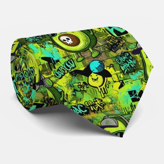 Avocado Neck Tie Krawatte (Gerollt)