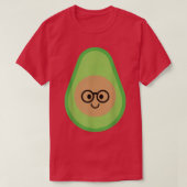 Avocado Nerdy T-Shirt (Design vorne)