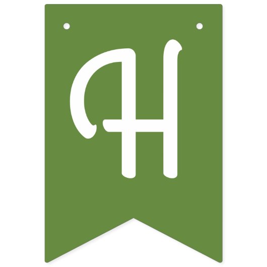 Avocado Niedlich Happy Birthday Banner (Zweite Fahne)