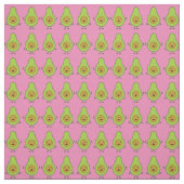 Avocado Niedlich Kids Cartoon Stoff (Muster)