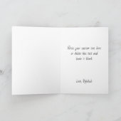 Avocado Niedlich Romantik Sie vollenden Ich Annive Karte (Innenseite)